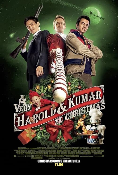A Very Harold & Kumar Christmas film posteri