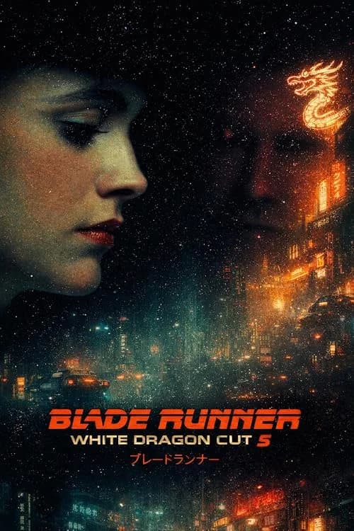 Blade Runner White Dragon Cut film posteri