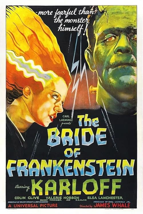 Bride of Frankenstein film posteri