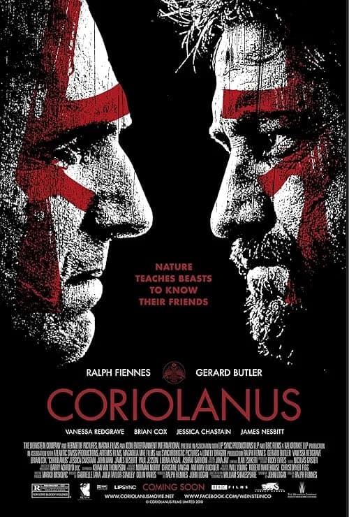 Coriolanus film posteri