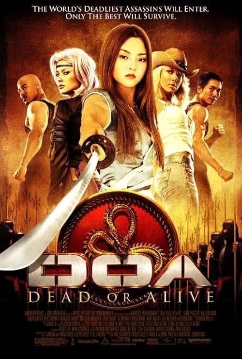 DOA: Dead or Alive film posteri