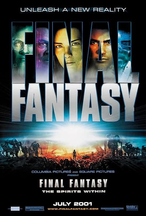 Final Fantasy: The Spirits Within film posteri