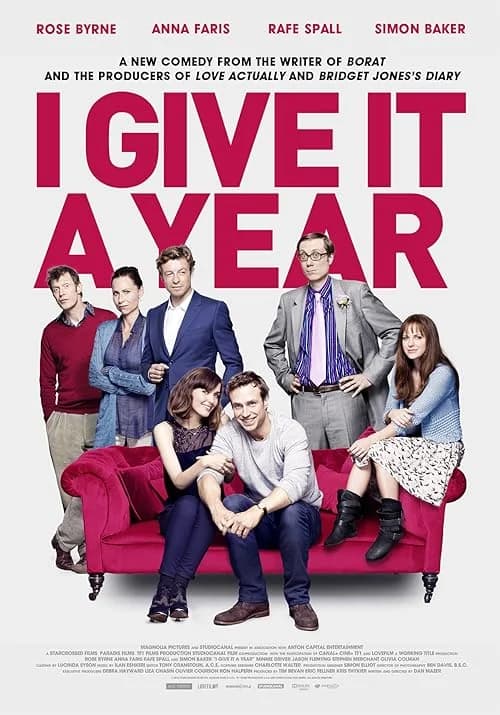 I Give It a Year film posteri
