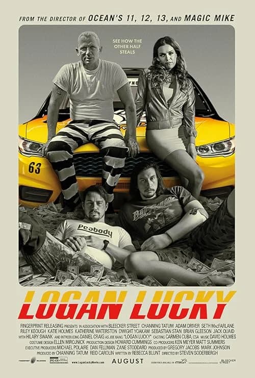 Logan Lucky film posteri