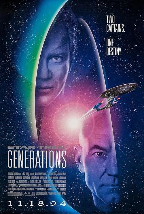 Star Trek: Generations film posteri