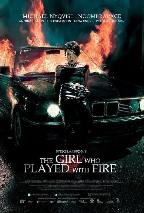 The Girl Who Played with Fire film posteri